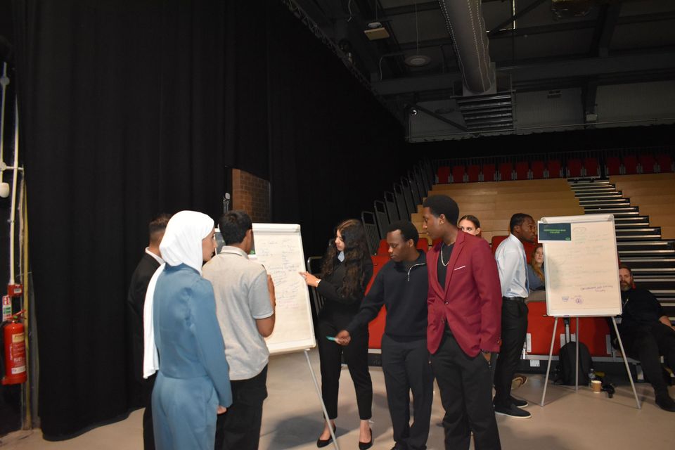 Image of students at event