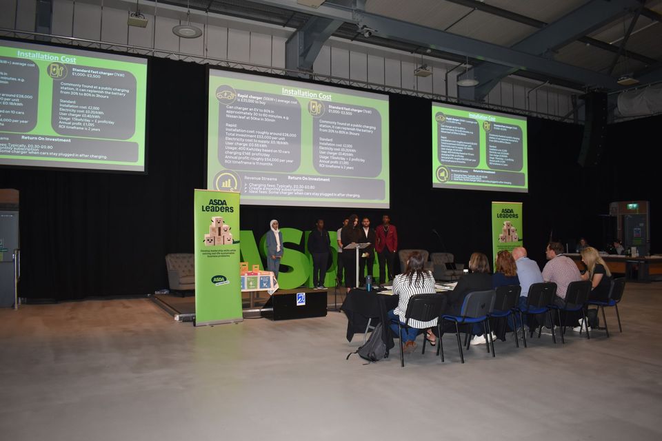 Image of students at event