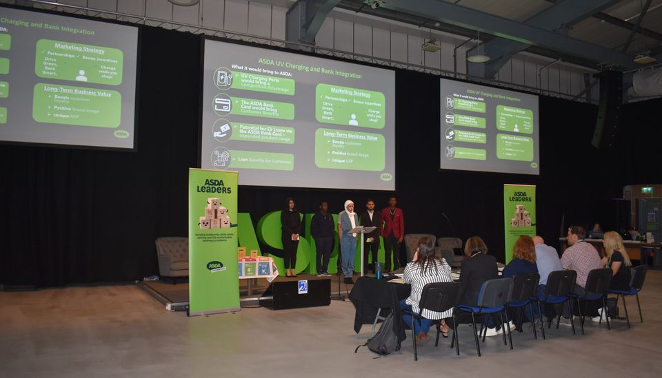 Image of students at event