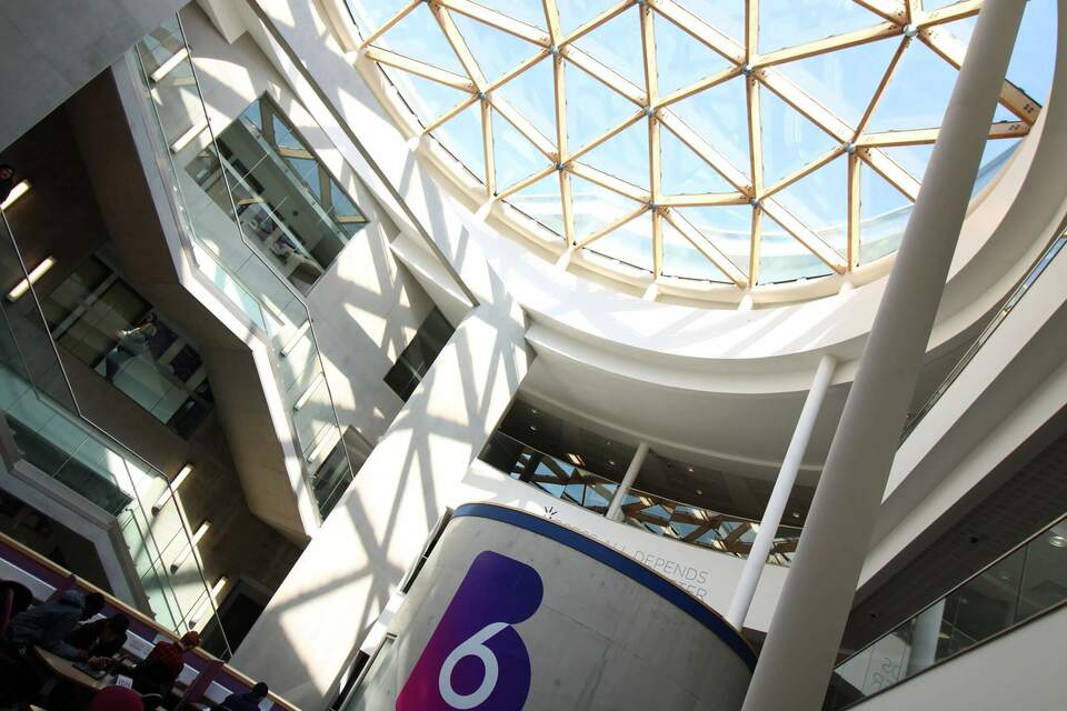 Image of the interior of The Sixth Form Bolton