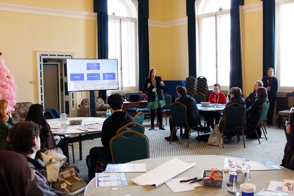 Students on Bolton Council Worksplace Safari 