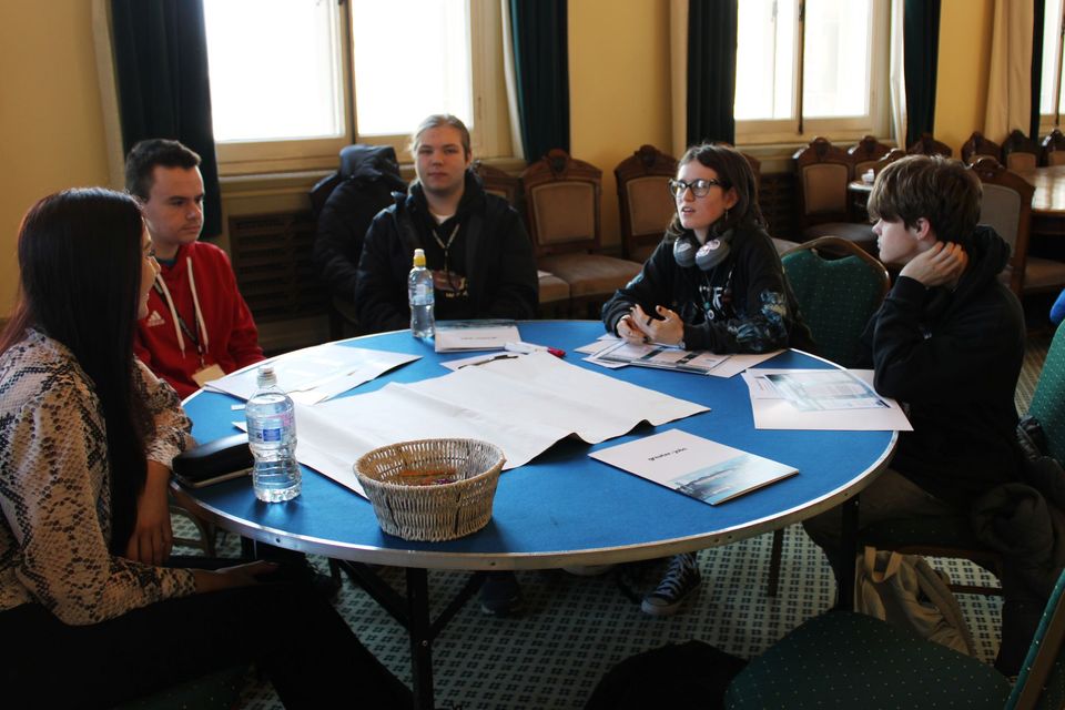 Students on Bolton Council Worksplace Safari 