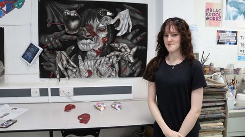 Second-Year Sixth Form Bolton Expressive Arts Students Showcase Their Work