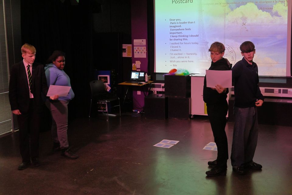 Image of students at Future Honours session
