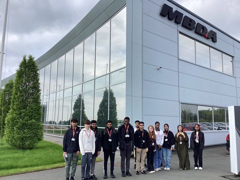 B6 Students Visit MBDA