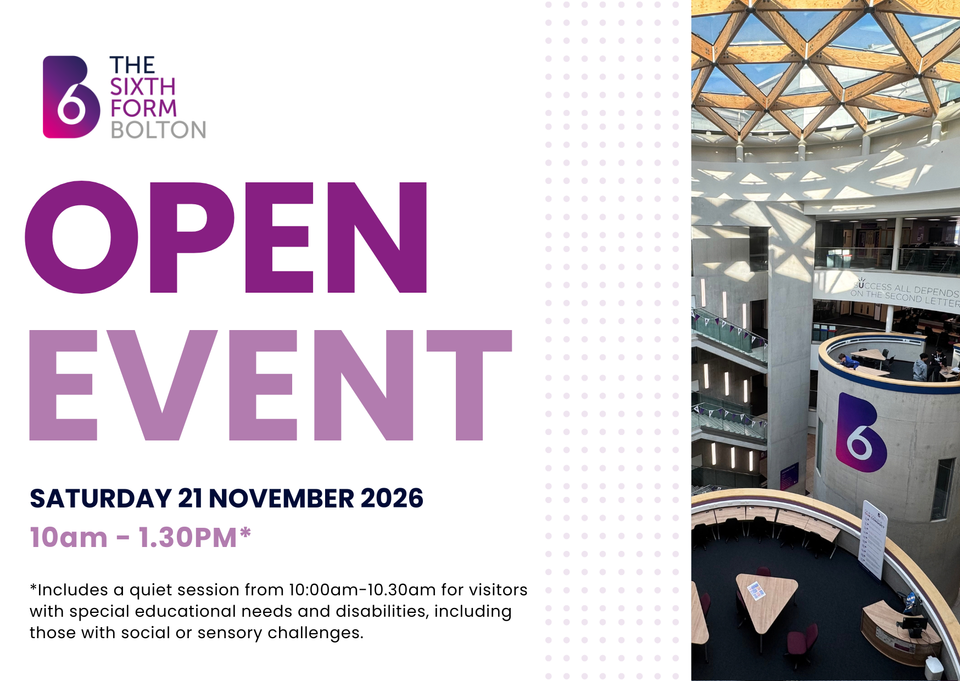 Pop up with link to November Open Event booking page