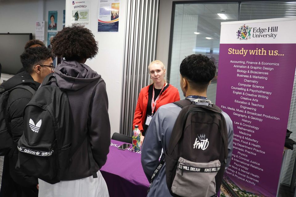 Image of guest speaker at STEM Careers Event Image of guest speaker at STEM Careers Event