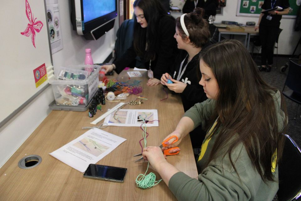 Image of students using The Cocoon